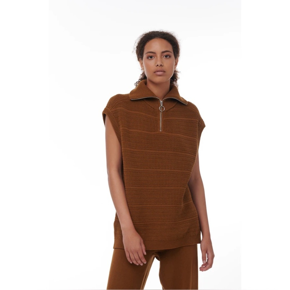 PAPER LABEL | Cheyanne knit vest | size medium